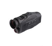 Vasiumic Dispositivo di visione notturna a infrarossi monoculare con zoom digitale 10X Risoluzione HD 1080P 800 m Distanza di visione completamente scura 3W 850nm Faretto a infrarossi Design leggero