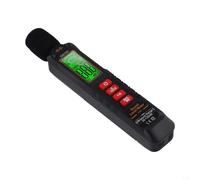 Vasiumic GN102 Misuratore di livello di rumore 30-130dB Tester del suono digitale con display a LED HD Leggero ABS Costruire Accurata Commerciale e Casa Decibel Misura