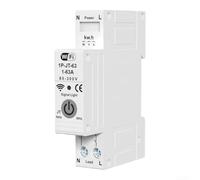 Vasiumic Interruttore WiFi 63A con Misurazione dell'Energia, per Tuya App Telecomando e Perdite Sicurezza Elettrica Domestica