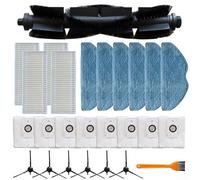 Vasiumic Kit di ricambi per robot aspirapolvere EZVIZ RE4/RE5, include spazzola principale, tamponi per mocio, spazzole laterali e sacchetti per la polvere, set di accessori di ricambio (B)