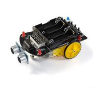 Vasiumic Microcontroller STC del corredo dell'Assemblea dell'automobile del robot di prevenzione degli ostacoli, hardware elettronico educativo 6V per la programmazione e la formazione della saldatura
