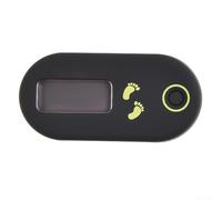 Vasiumic Pedometro elettronico 3D per camminata, corsa, escursionismo, mini contatore digitale con sensore 3D, display LCD, attività accurata per adattarsi