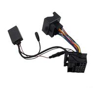 Vasiumic Per Opel CD30 CDC40 CD70 DVD90 5.0 Cavo AUX con microfono, Interfaccia Auto Astra H Corsa D C Zafira B, 27 cm Filo