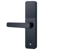 Vasiumic Serratura per porta con impronte digitali con controllo app, diversi metodi di sblocco tra cui password, impronte digitali, chiavi e accesso alla carta per un migliore accesso (versione