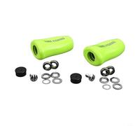 Vasiumic Set di manopole per mulinello da pesca in ABS per Daiwa SLPWorks Tatula Zillion Fuego Spinner Bait Modelli, include cuscinetti, guarnizioni, vite, dimensioni 32,9 x 20,5 mm (1 pezzo verde)