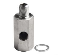 Vasiumic Tee 1/8 BSPT del sensore di pressione dell'olio di Turbo a 1/8 linee di alimentazione dell'olio dell'installazione del NPT e manometri