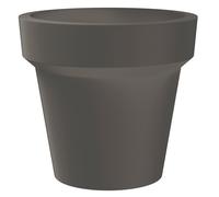 Vaso Ø115x105 cm in Resina Arkema POT M Dove Gray