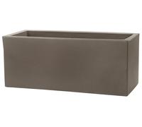 Vaso 115x50x50cm in Resina Tulli Schio Cassa Essential 120 Cappuccino
