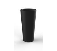 Vaso Ø37,5x102 cm in Resina Arkema Tondo 102 Antracite