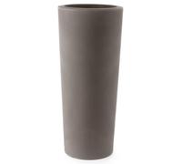 Vaso Ø45x110 cm in Polietilene Schio Cono 110 Cappuccino