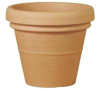 Vaso Ø45x38,8 cm in Polietilene Doppio Bordo 45 Anticato