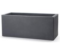 Vaso 60x25x25cm in Resina Tulli Schio Cassa Essential 60 Antracite