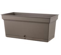 Vaso 78x38x38 cm in Polipropilene con Riserva d'Acqua e Sottovaso Tulli Aqua