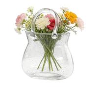 Vaso a Borsa per Fiori,Trasparente a Forma di una Borsa,Vaso in per bouquet floreale e bicchiere | Per Il Soggiorno La Camera Da L'Ufficio I Matrimoni Le Feste Bancone Il Tavolino Da Caffè