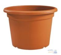 VASO A CILINDRO PLASTIME IN POLIPROPILENE COLORE TERRACOTTA cm 40x28,5