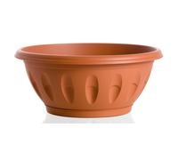 Vaso A Ciotola 35 Cm. Con Sottovaso Terracotta 30735