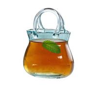 Vaso A Forma Di Borsetta,Forma Chiara e Carina a Borsa - Vaso in per bouquet floreale e bicchiere - Per Centro Tavola, Festa con gli Cocktail, Sala da Soggiorno, Posto di Lavoro, Cerimonie Nuziali