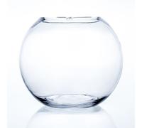 Vaso a Sfera, Sfera di Vetro Globe H.29,5cm D.35cm Vetro Trasparente SANDRA RICH