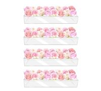 Vaso acrilico trasparente 16 fori elegante tavolo decorazione fiore titolare per matrimoni e San Valentino Home Decor