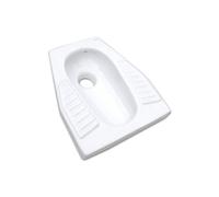 Vaso alla turca in porcellana - Bianco