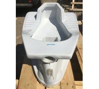 Vaso ALLA TURCA Thermomat 565 in ceramica bianca