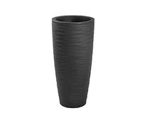 VASO ALTO CILINDRICO NICOLI ELEGANCE TALOS NERO R0533P 30 x 70h cm 21 lt