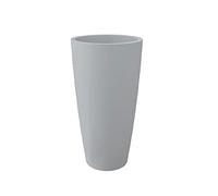 VASO alto cilindrico NICOLI STYLE GRIGIO 3636GRG 70h cm COPRIVASO