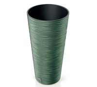 Prosperplast Vaso alto FURU con riserva d'acqua 15 L verde tierra
