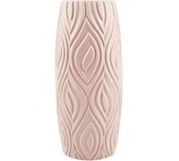 Vaso alto, stile minimalista, floreale, elegante per camino, tavolo, soggiorno, decorazione geometrica moderna (rosa)