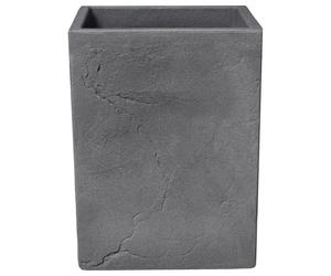Vaso Ardesia Cubo 30 cm Graphite