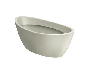 Vaso Aria Ovale Sabbia 40x20x16