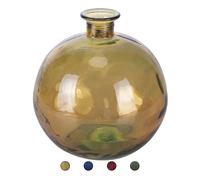 Vaso arredo in vetro riciclato h. 27 cm, Opera Sibilla