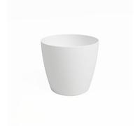 Vaso Artevasi San Remo 30 cm Bianco Plastica Opaca Resistente Interno Esterno