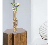 Vaso artigianale in ottone Centrotavola Composizioni floreali Ornamento Vaso di