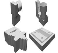 Vaso Autoirrigante per Piante Super Mario Tubo Warp Stampato 3D Vaso