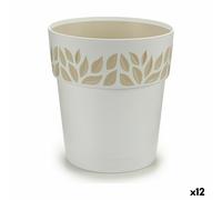 Vaso Autoirrigante Stefanplast Cloe Bianco Plastica 19 x 19 x 19 cm [12 Unità