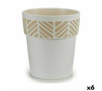 Vaso Autoirrigante Stefanplast Orfeo Bianco Plastica 29 x 29 x 29 cm [6 Unità