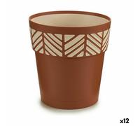 Vaso Autoirrigante Stefanplast Orfeo Terracotta Plastica 19 x 19 x 19 cm [12