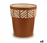 Vaso Autoirrigante Stefanplast Orfeo Terracotta Plastica 29 x 29 x 29 cm [6 U