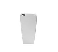 Vaso Autoirrigazione Pisa 78 cm Bianco