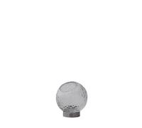 Vaso AYTM GLOBE BUBBLES Ø10 Trasparente/ Argento
