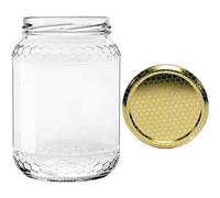 VASO-BARATTOLO DI VETRO DA KG 1 IN CONF. DA 15