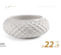 VASO BASSO PIGNA CACHEPOT CENTRO TAVOLA CERAMICA PIANTE FIORI SICILIA 229 cm