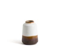 Vaso bicolore in ceramica H17,5 cm, Almo Multicolore TU