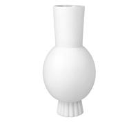 Goebel Vaso, in porcellana, bianco, 12 x 12 x 26 cm