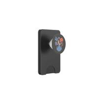 Vaso botanico floreale astratto pastello ispirato a Matisse PopSockets PopWallet per MagSafe