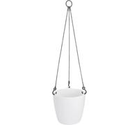 elho brussels hanging basket, 18 cm - Bianco