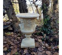 VASO CALICE ORCIO FIORIERA PER PIANTE DA GIARDINO ESTERNO IN CEMENTO MARMO H43CM