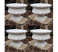 VASO CALICE ORCIO FIORIERA PIANTE DA GIARDINO ESTERNO IN CEMENTO MARMO N° 4 VASI