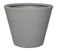 Vaso Campana Shabby 55 cm Grigio Scuro